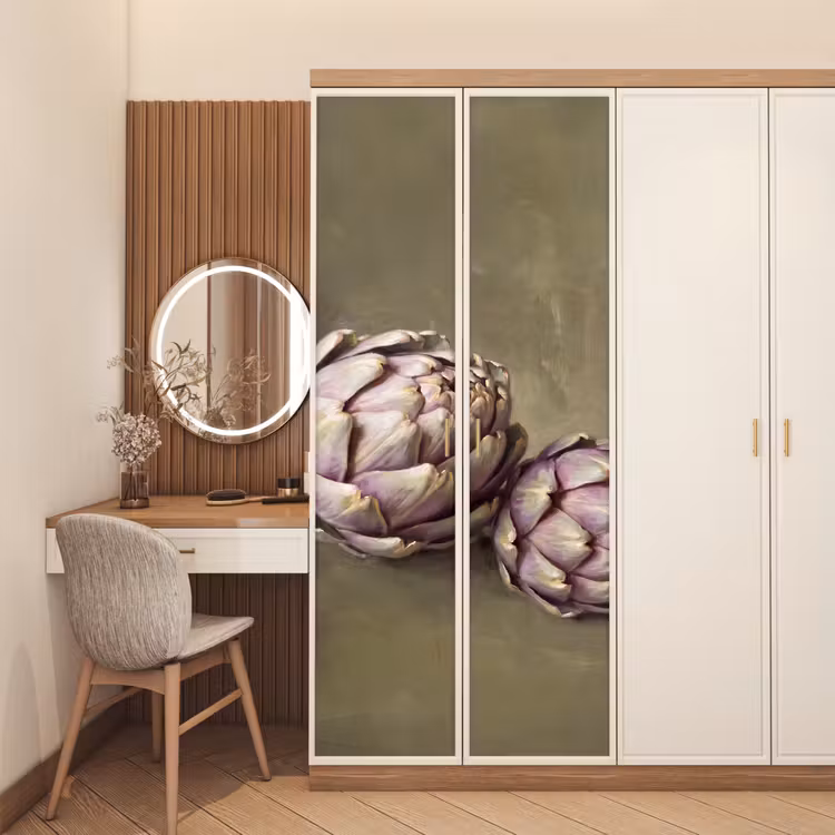 Door sticker - Vegetables - Still Life - Painting - Groente - Stilleven - Schilderij deurposter klein