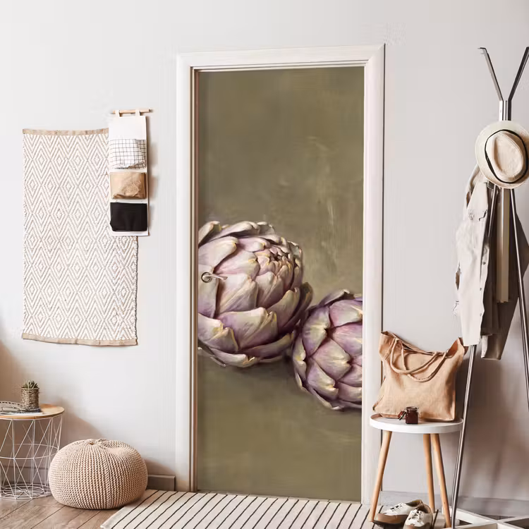 Door sticker - Vegetables - Still Life - Painting - Groente - Stilleven - Schilderij deurposter klein