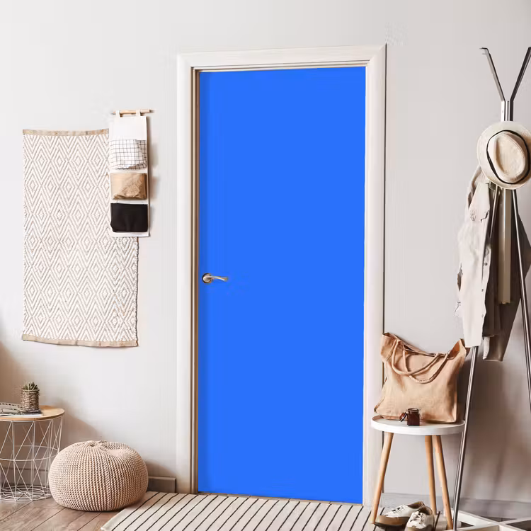 Vivid - Cobalt - Blauw deurposter klein 289 -sfeer6