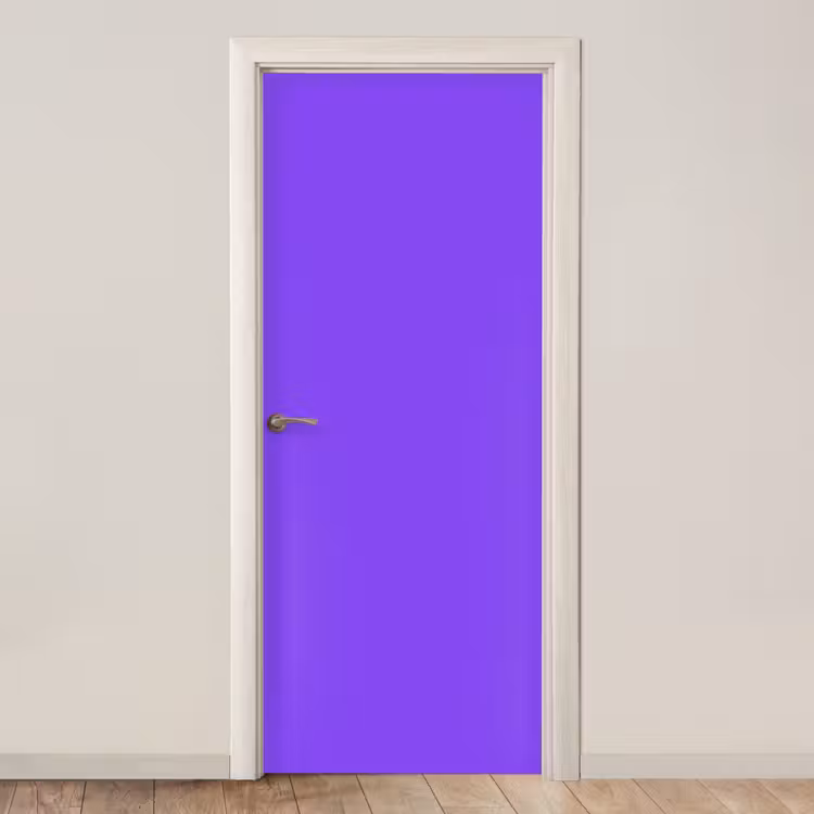 Vivid - Violet - Paars deurposter klein 289 -3d_beige