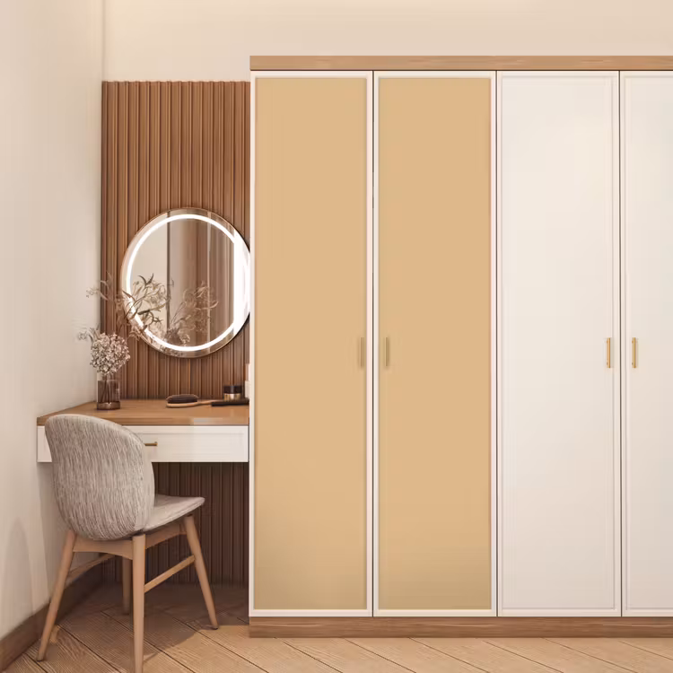 Warm - Sand - Nude deurposter klein 289 -sfeer3
