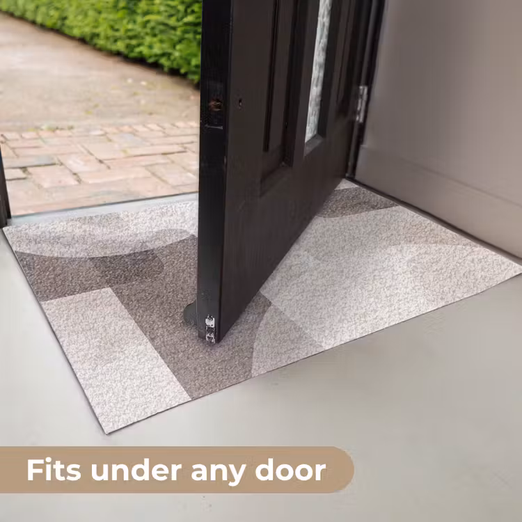 Doormat - Abstract Shapes - Beige - Abstracte vormen - Beige Deurmat klein