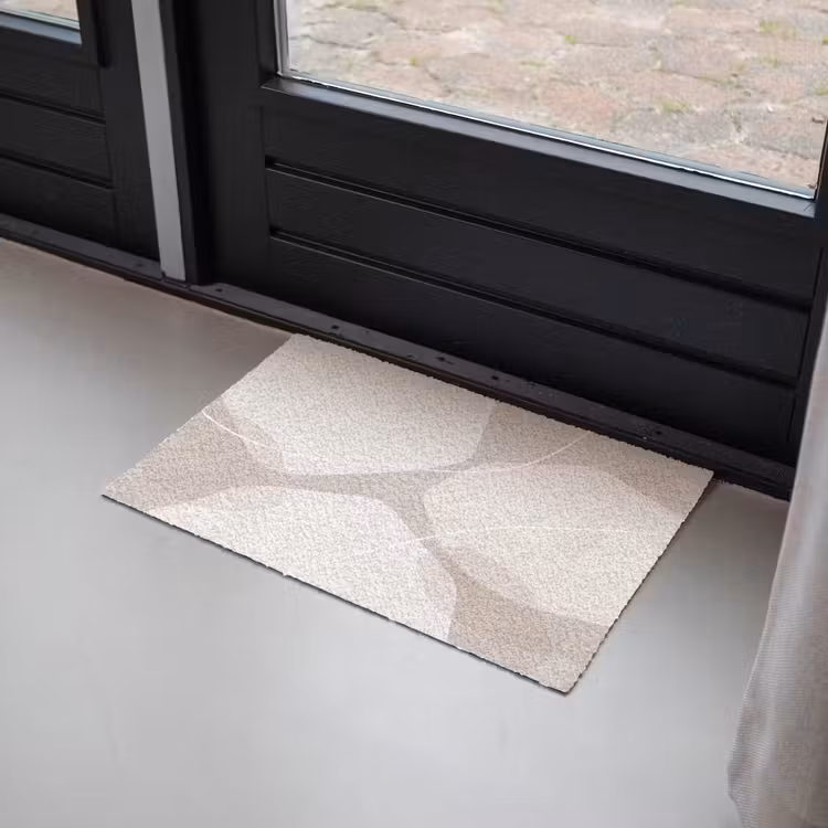 Doormat - Abstract - Shapes - Beige - Abstract - Vormen - Beige Deurmat klein