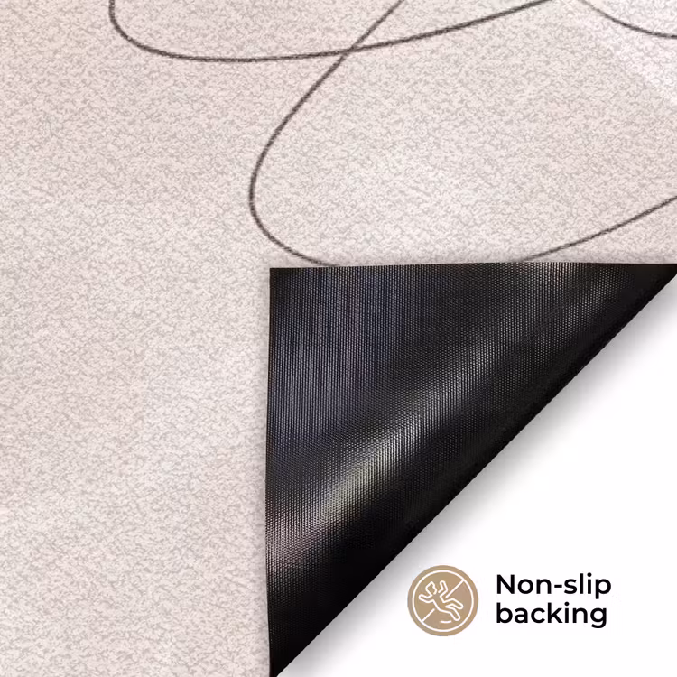 Doormat - Abstraction - Beige - Modern - Abstractie - Beige - Modern Deurmat klein