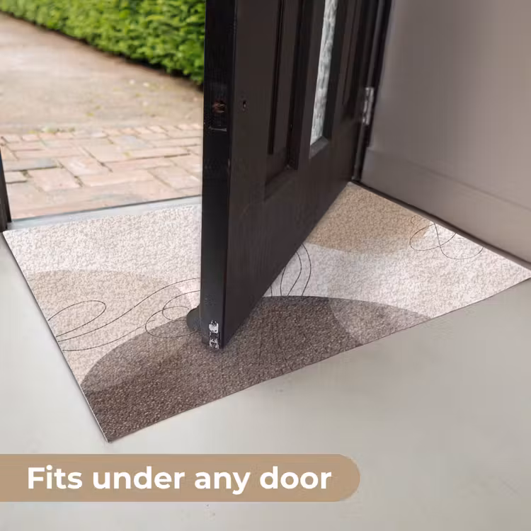 Doormat - Abstraction - Beige - Modern - Abstractie - Beige - Modern Deurmat klein