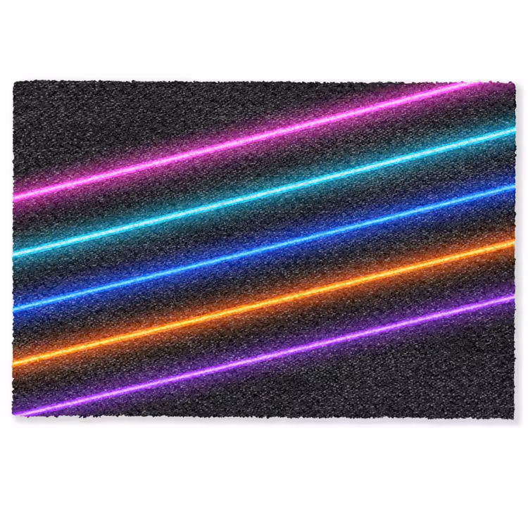 Esthetiek - Retro - Neon Deurmat klein -zkaufland3d