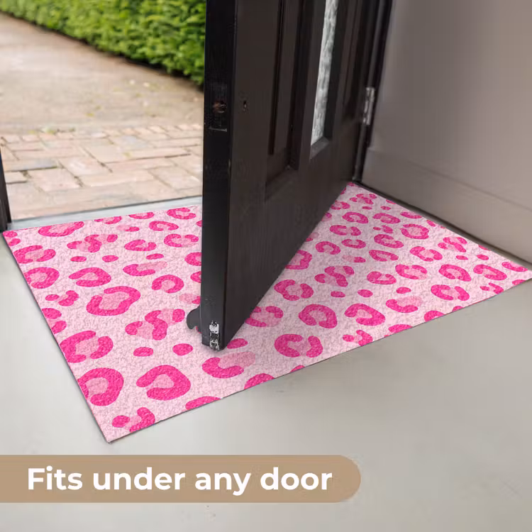 Dierenprint - Patroon - Abstract - Modern - Roze Deurmat klein -USP_EN