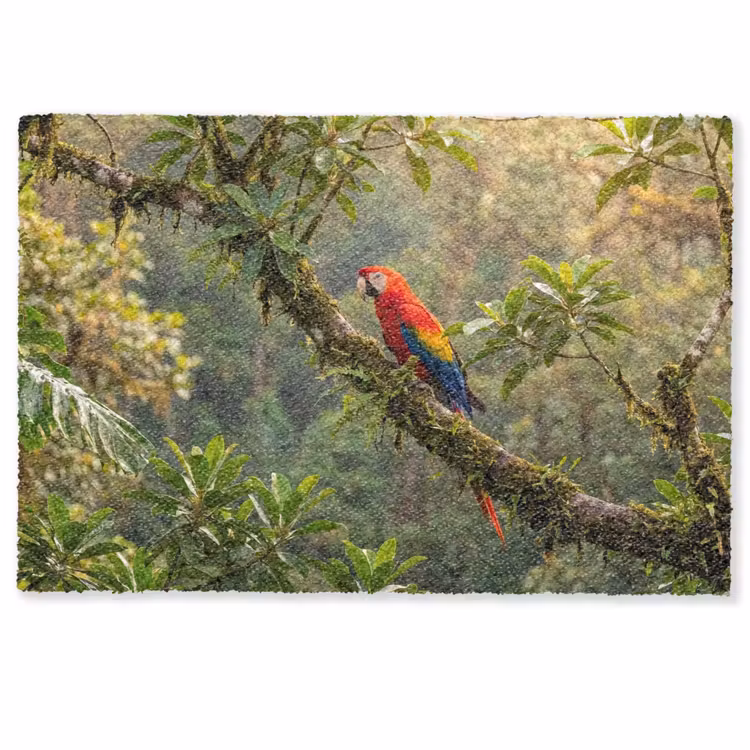 Ara - Jungle - Rood Deurmat klein -zkaufland3d
