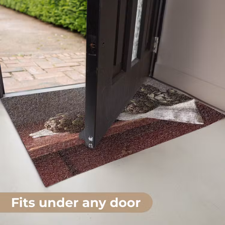 Doormat - Artichoke - Food - Rustic - Artisjok - Eten - Rustiek Deurmat klein