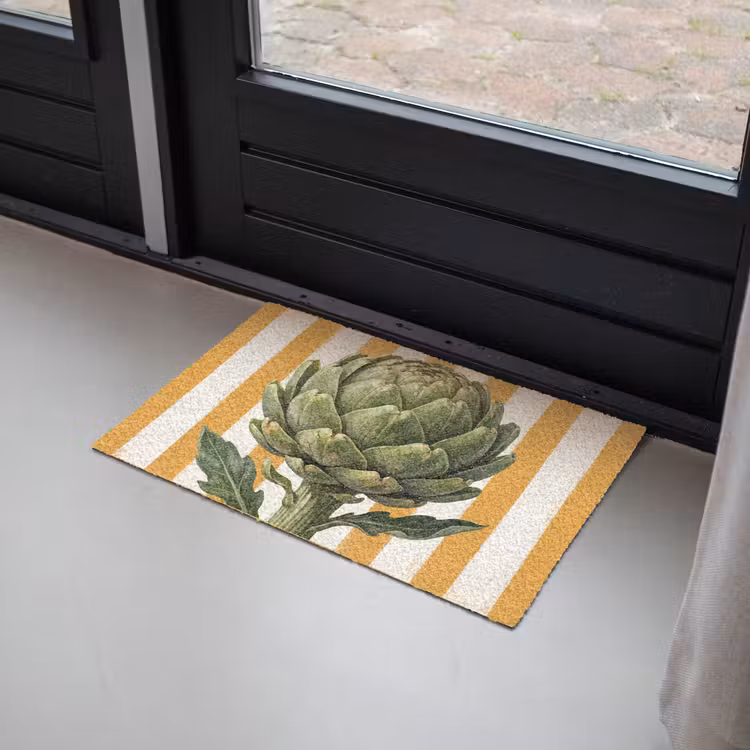 Doormat - Artichoke - Modern - Vegetable - Artisjok - Modern - Groente Deurmat klein
