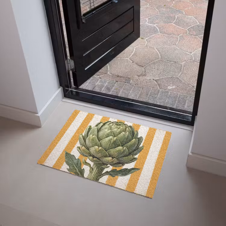 Doormat - Artichoke - Modern - Vegetable - Artisjok - Modern - Groente Deurmat klein