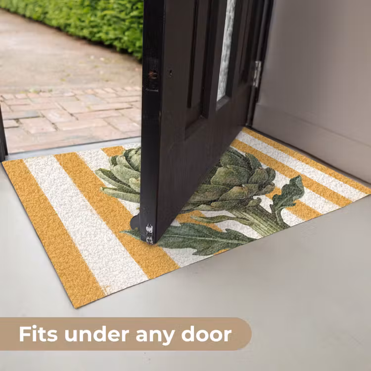 Doormat - Artichoke - Modern - Vegetable - Artisjok - Modern - Groente Deurmat klein