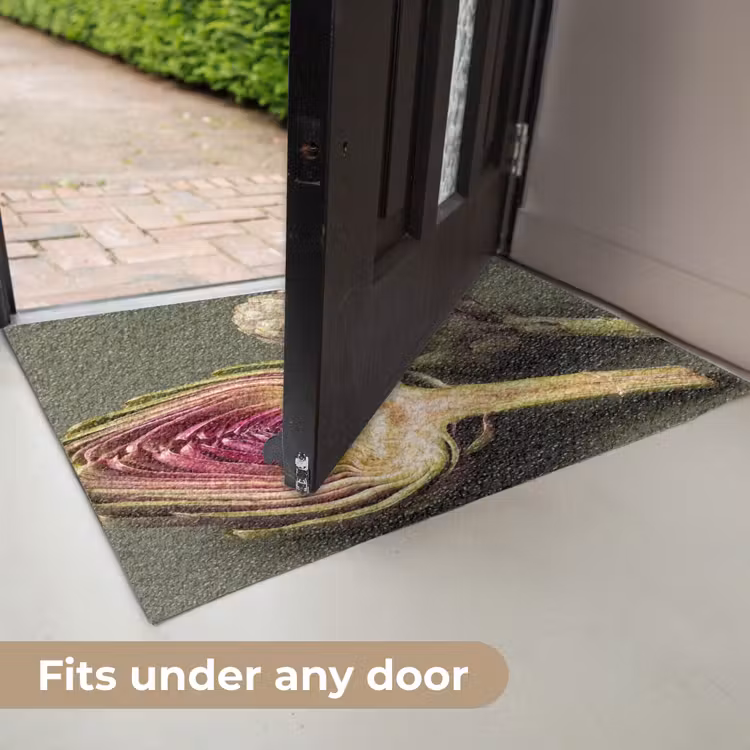 Doormat - Artichoke - Purple - Food - Artisjok - Paars - Voedsel Deurmat klein