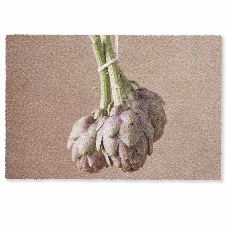 Doormat - Artichokes - Hanging - Vegetables - Artisjokken - Hangend - Groenten Deurmat klein
