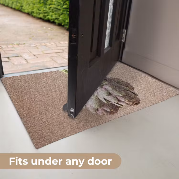 Doormat - Artichokes - Hanging - Vegetables - Artisjokken - Hangend - Groenten Deurmat klein