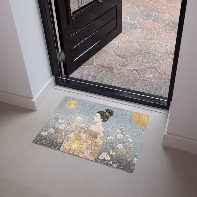 Aziatisch - Vrouw - Kimono Deurmat klein -sfeer5