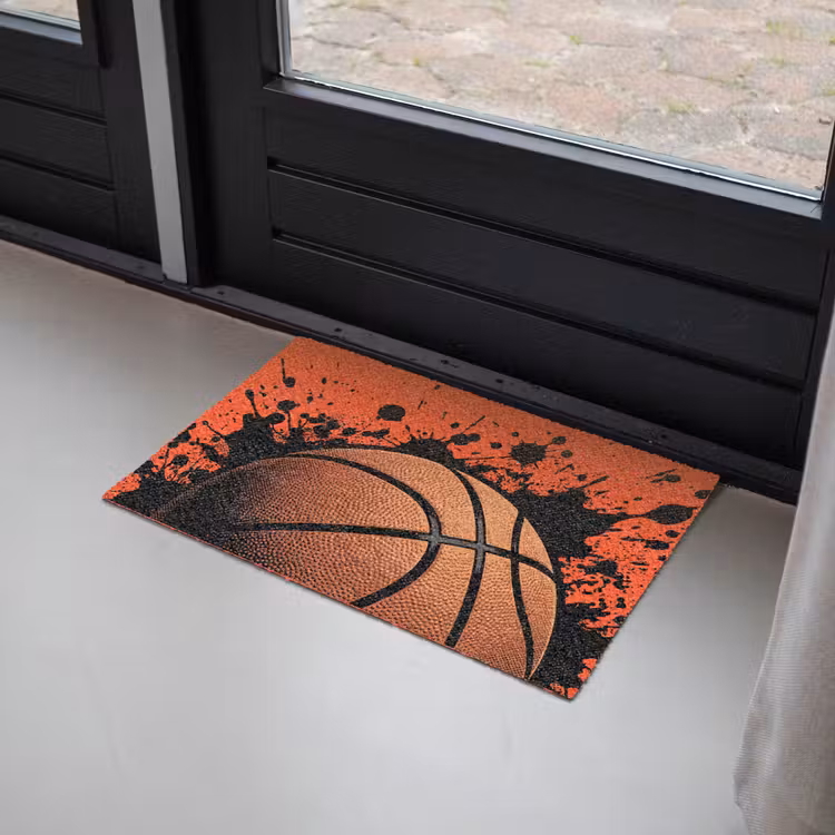 Basketbal - Verf - Sport - Oranje Deurmat klein -sfeer2
