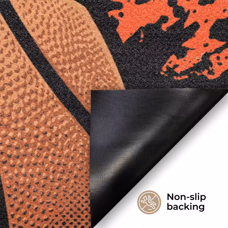 Basketbal - Verf - Sport - Oranje Deurmat klein -antislip_EN