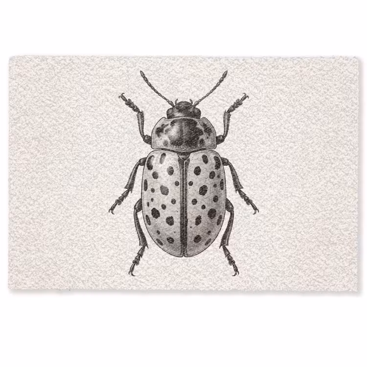 Kever - Insect - Vintage Deurmat klein -zkaufland3d