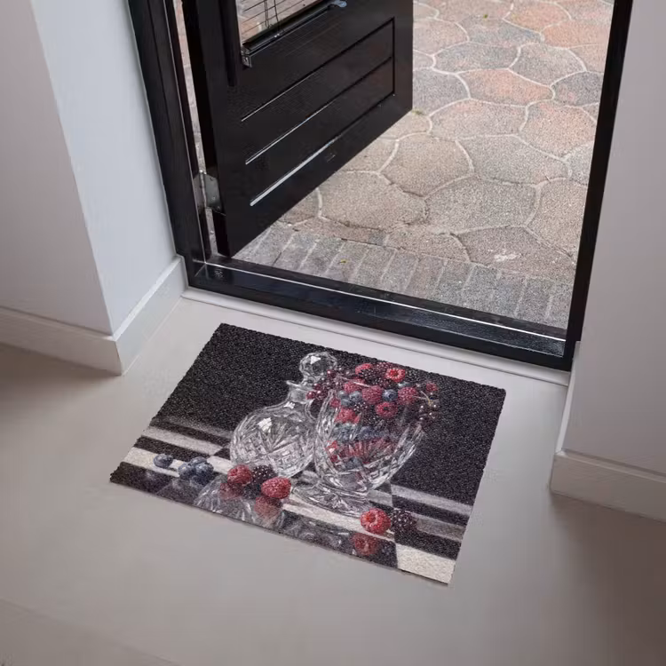 Doormat - Berries - Crystal - Still Life - Bessen - Kristal - Stilleven Deurmat klein