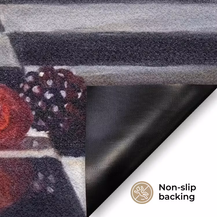 Doormat - Berries - Crystal - Still Life - Bessen - Kristal - Stilleven Deurmat klein