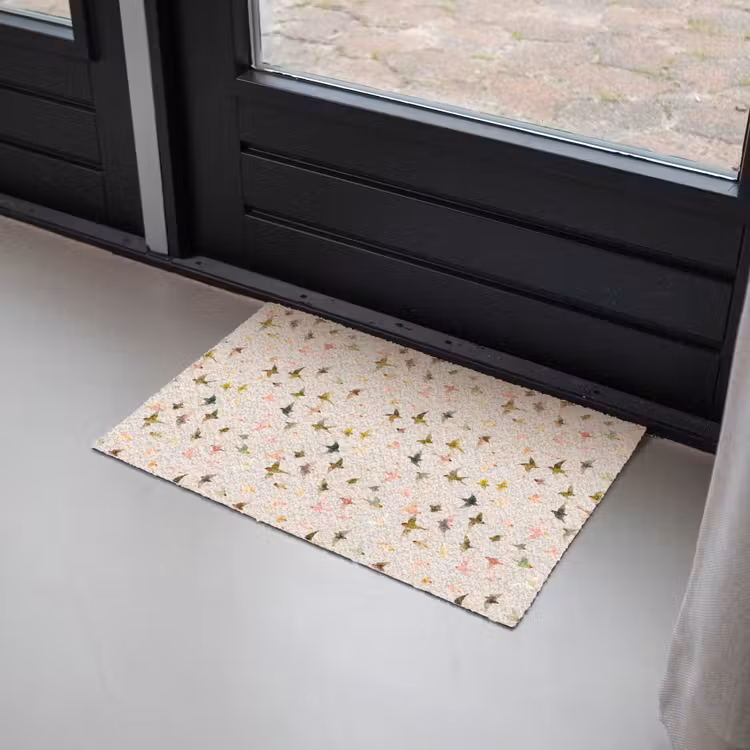 Vogels - Vliegen - Kleurrijk Deurmat klein 898 -sfeer2
