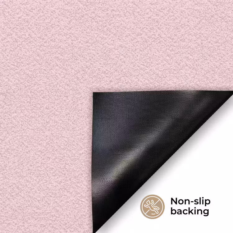 Blush - Pink - Roze Deurmat klein 898 -antislip_EN