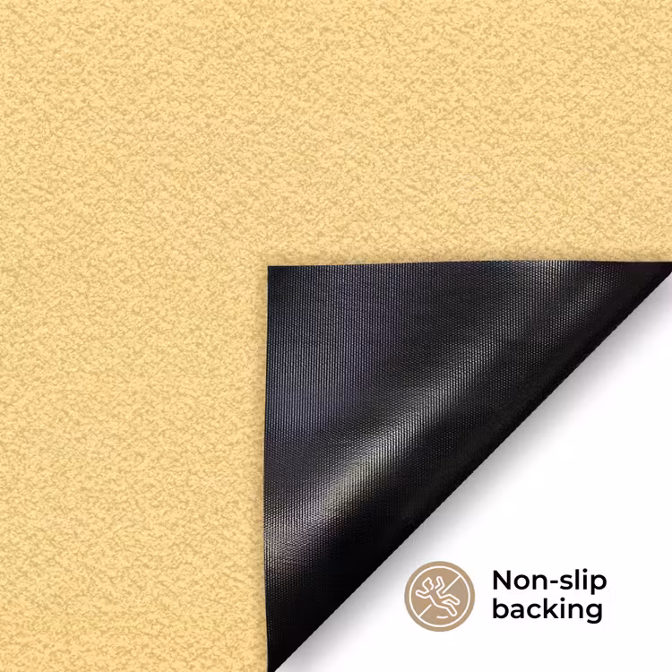Butter - Geel - Yellow Deurmat klein 898 -antislip_EN