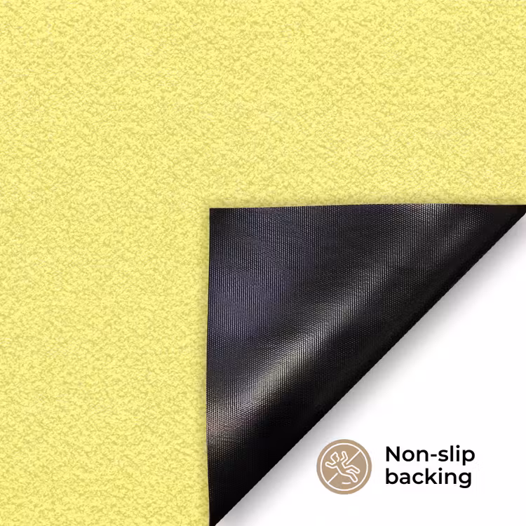 Buttery - Beige - Geel Deurmat klein 898 -antislip_EN