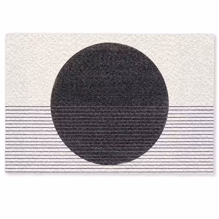 Doormat - Circle - Lines - Abstract - Cirkel - Lijnen - Abstract Deurmat klein