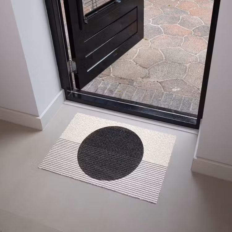 Doormat - Circle - Lines - Abstract - Cirkel - Lijnen - Abstract Deurmat klein