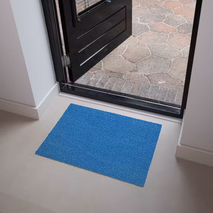 Classic - Azure - Blauw Deurmat klein 898 -sfeer5