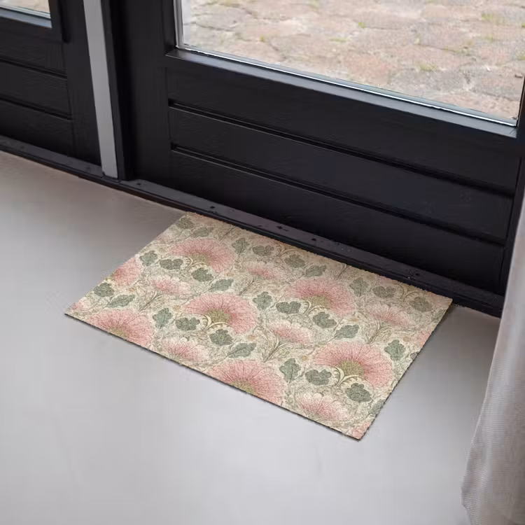 Klassiek - Patroon - Roze Deurmat klein 898 -sfeer2
