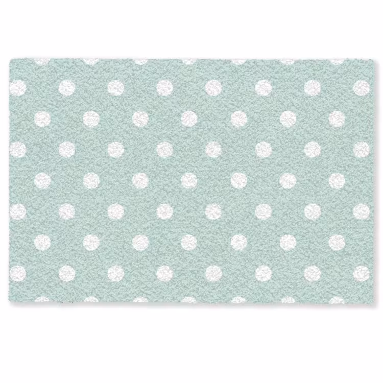 Klassiek - Polka - Groen Deurmat klein 898 -zkaufland3d