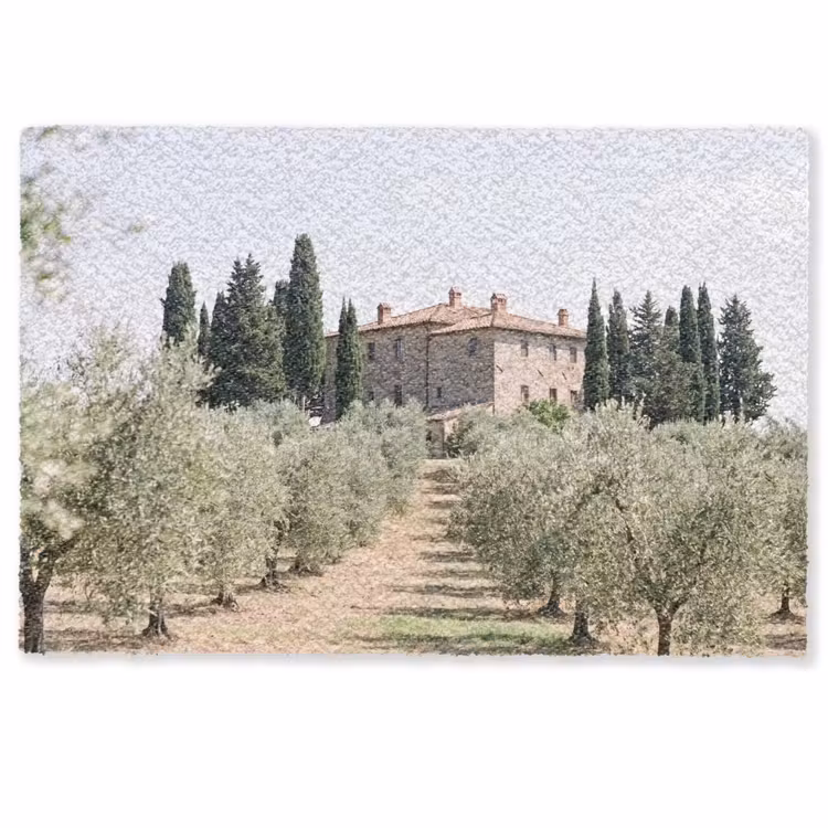 Doormat - Country house - olive tree - orchard - Landhuis - olijfboom - gaard Deurmat klein