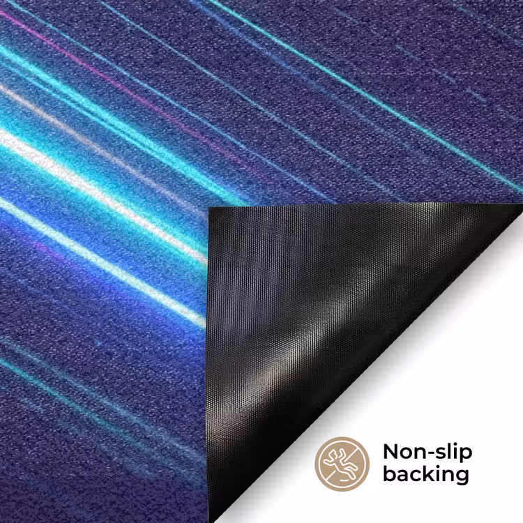 Kruisen - Lasterstralen - Neon Deurmat klein -antislip_EN