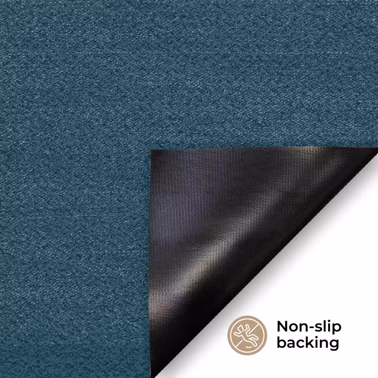 Dark - Indigo - Blauw Deurmat klein 898 -antislip_EN