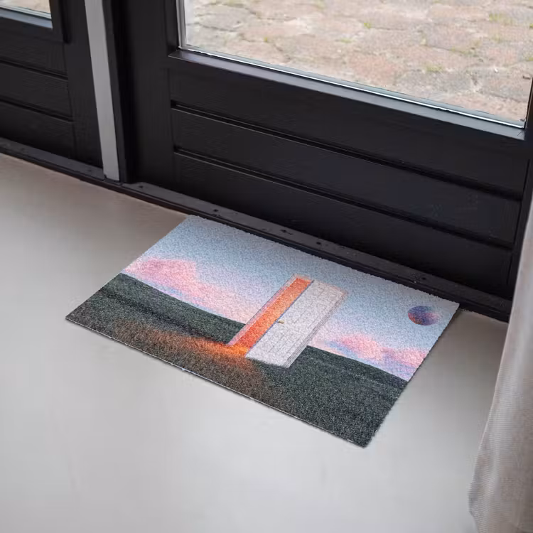 Doormat - Door - Fantasy - Space - Deur - Fantasie - Ruimte Deurmat klein