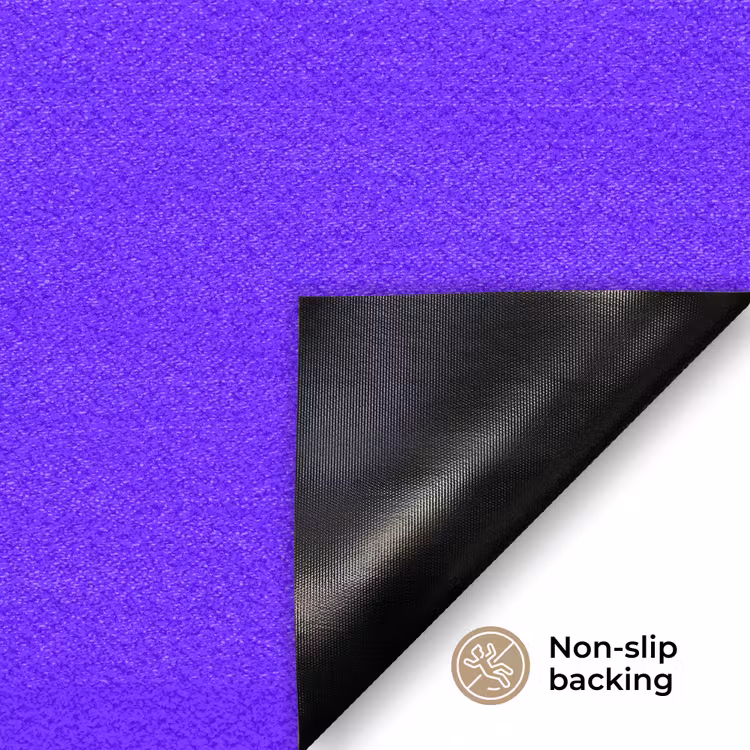Electric - Indigo - Paars Deurmat klein 898 -antislip_EN