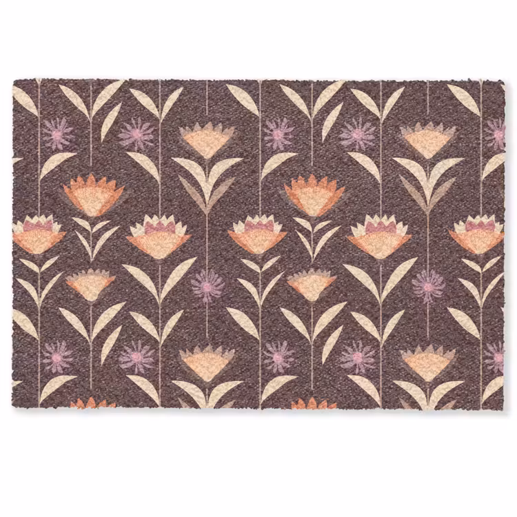 Elegant - Retro - Bruin Deurmat klein 898 -zkaufland3d