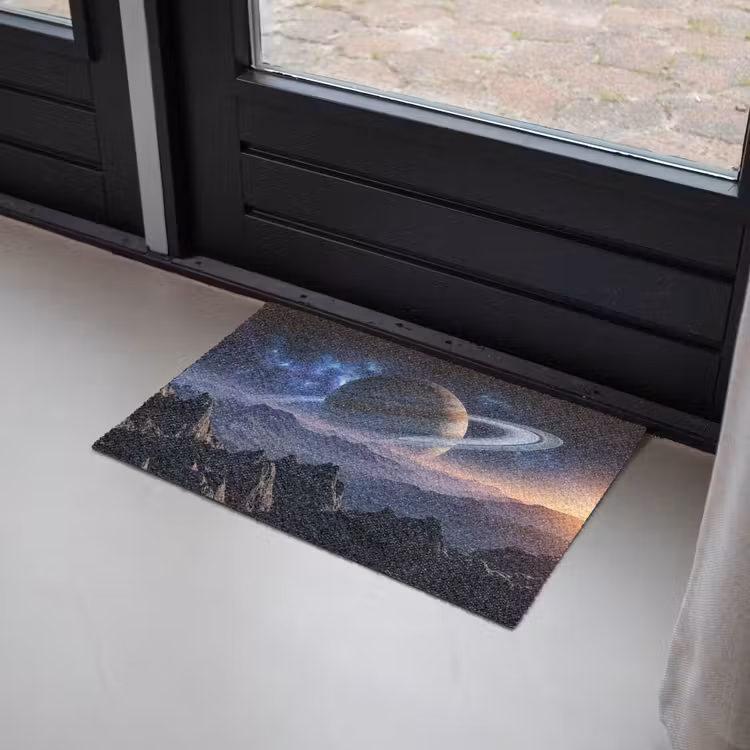 Fantasy - Kosmos - Landschap Deurmat klein -sfeer2