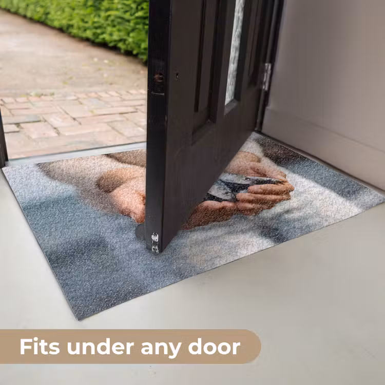 Doormat - Fish - Hands - Nature - Vis - Handen - Natuur Deurmat klein
