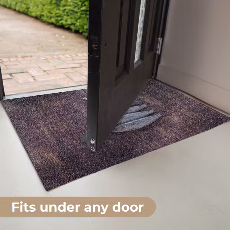 Doormat - Fish - Wood - Food - Vis - Hout - Eten Deurmat klein