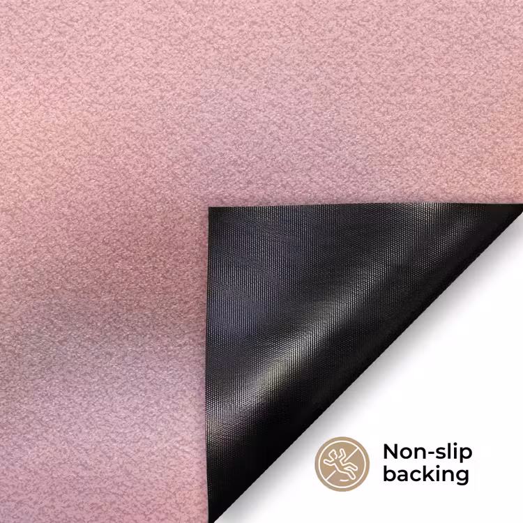 Flamingo - Portret - Roze Deurmat klein -antislip_EN