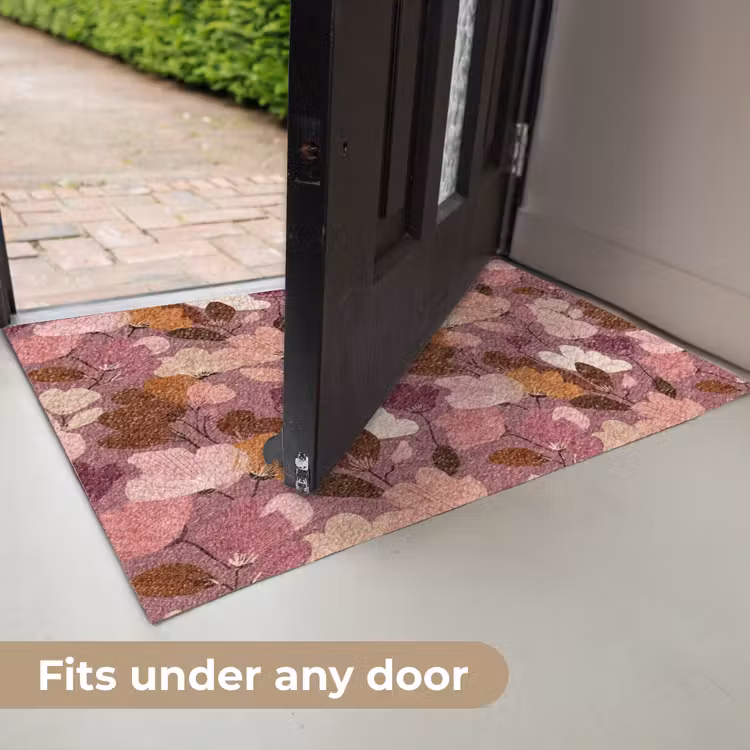 Bloem - Patroon - Roze Deurmat klein 898 -USP_EN