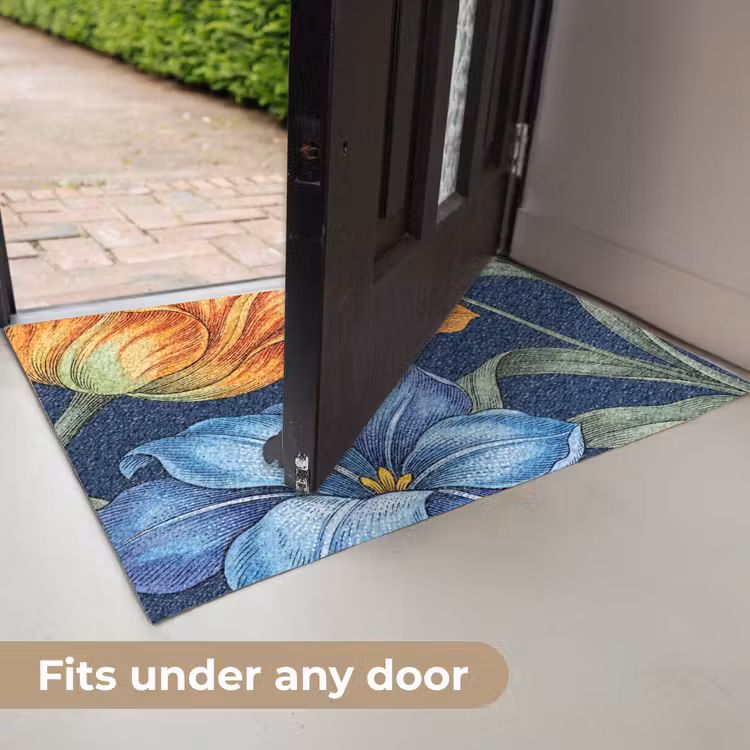Doormat - Flowers - Botanical - Pattern - Bloemen - Botanisch - Patroon Deurmat klein