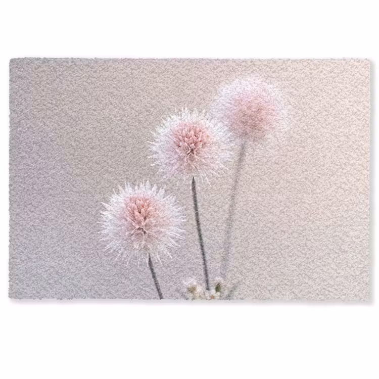 Bloemen - Bollen - Roze Deurmat klein -zkaufland3d