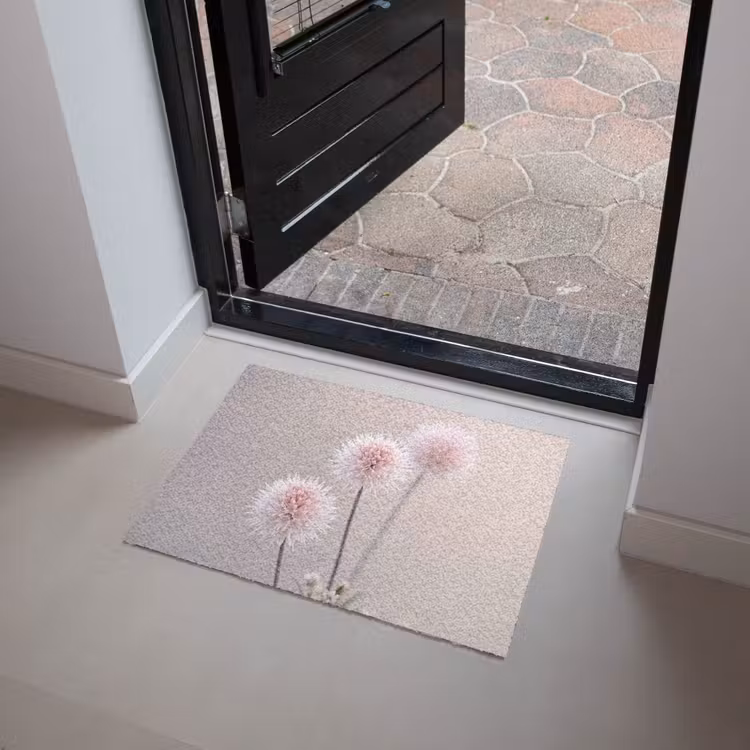 Bloemen - Bollen - Roze Deurmat klein -sfeer5