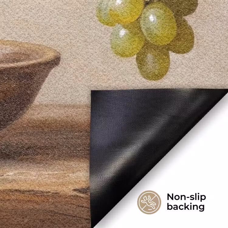 Doormat - Flowers - Fruit - Still Life - Bloemen - Fruit - Stilleven Deurmat klein