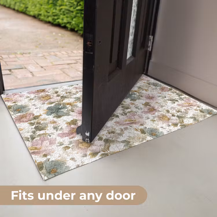 Bloemen - Patroon - Pastel Deurmat klein 898 -USP_EN